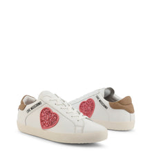 Load image into Gallery viewer, Glitter Heart Sneakers Love Moschino Sneakers &amp; Runners LoveAdora