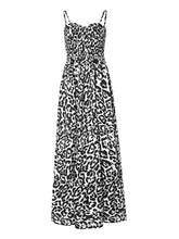 Load image into Gallery viewer, Leopard Sweetheart Neck Cami Dress