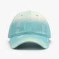 Adjustable Ombre Cotton Baseball Cap