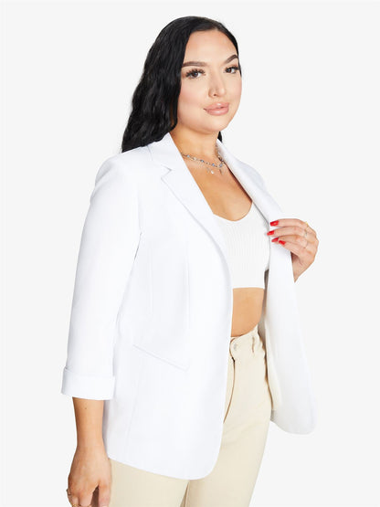 Edge To Edge Blazer Jackets & Coats LoveAdora