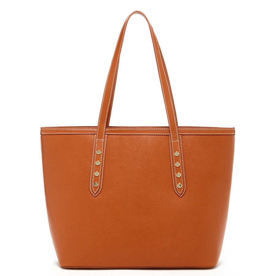 Brown Leather Shoulder Bag