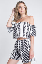 Load image into Gallery viewer, Women&#39;s Aztek Off Shoulder 2 Piece Set