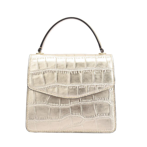 Maria Carla Women's Fashion Luxury Leather Handbag-Small Purse, Smooth