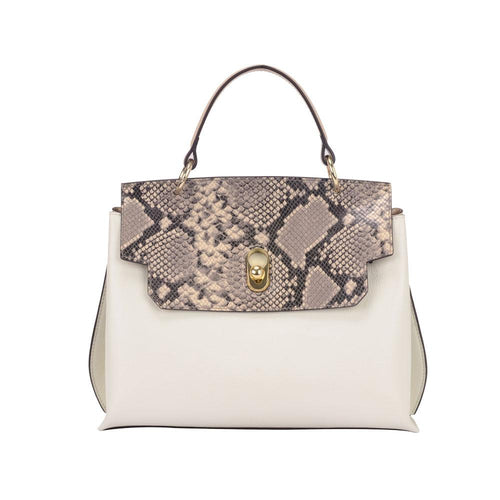 Maria Carla Women's Fashion Luxury Leather Handbag, Smooth Leather