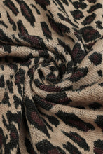 Load image into Gallery viewer, Leopard Open Front Poncho