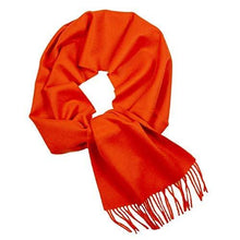 Load image into Gallery viewer, Great Natural Alpaca 100% Baby Alpaca scarf orange colour