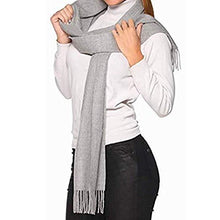 Load image into Gallery viewer, Great Natural Alpaca 100% Baby Alpaca Scarf Grey Colour