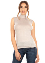 Load image into Gallery viewer, EGI Exclusive Collections Women&#39;s Modal Cashmere Blend Mock Neck