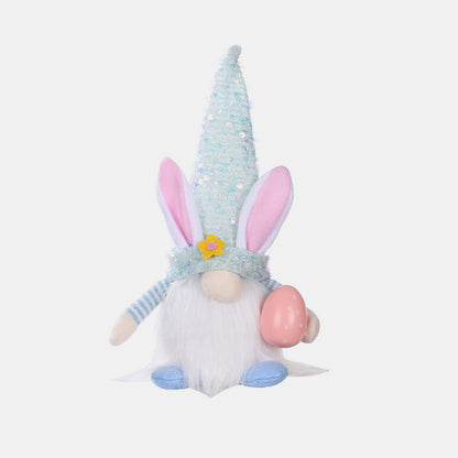 Festive Easter Sequin Gnome with Bunny Ears