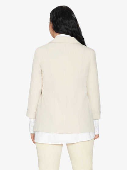 Edge To Edge Blazer Jackets & Coats LoveAdora