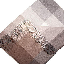 Load image into Gallery viewer, Great Natural Alpaca 100%  alpaca throw, beige-grey