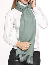 Load image into Gallery viewer, Great Natural Alpaca 100% Baby Alpaca scarf green colour