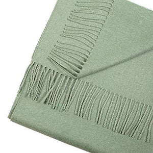 Great Natural Alpaca 100% Baby Alpaca scarf green colour