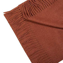 Load image into Gallery viewer, Great Natural Alpaca 100% baby alpaca scarf chocolate brown color