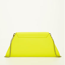 Load image into Gallery viewer, Angelica Electric Yellow Leather Clutch Purse