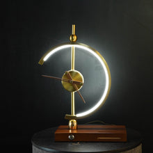 Load image into Gallery viewer, Golden Time Clock Lamp Lighting LoveAdora