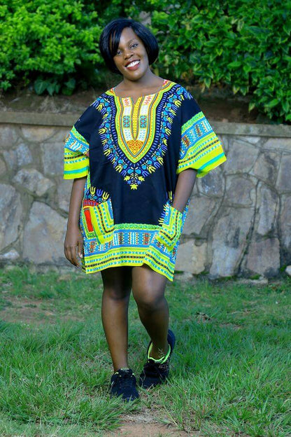 Free Size Dashiki Unisex African Shirt