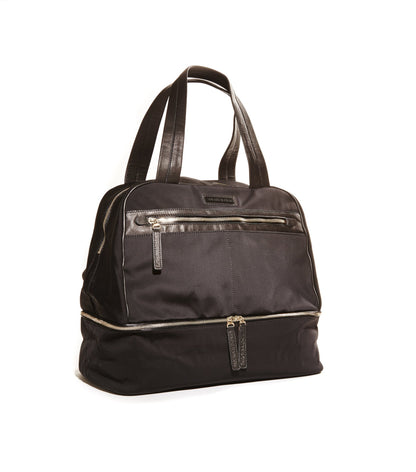 Jacki Easlick Black nylon travel bag