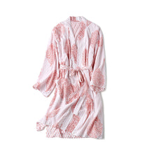 Load image into Gallery viewer, Block-Printed Robe - Pink City