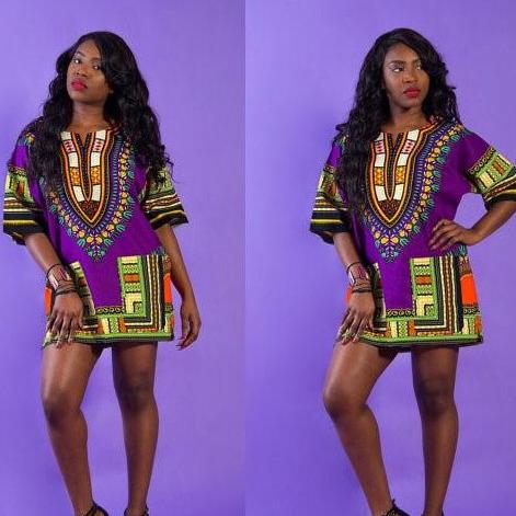 Women Dashiki African Shirt