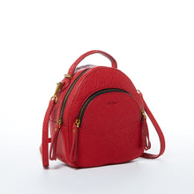 Load image into Gallery viewer, Amanda Red Convertible Backpack Purse