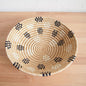 African Handwoven Sisal Basket / Traditional fruit and wall Basket