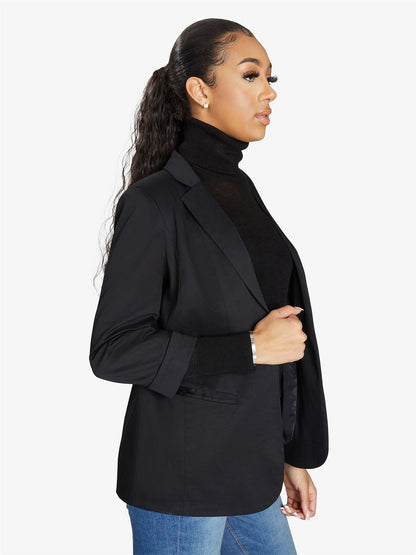 Edge To Edge Blazer Jackets & Coats LoveAdora