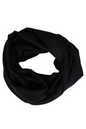 Alpaca wool Royal and silk blend black shoulder scarf