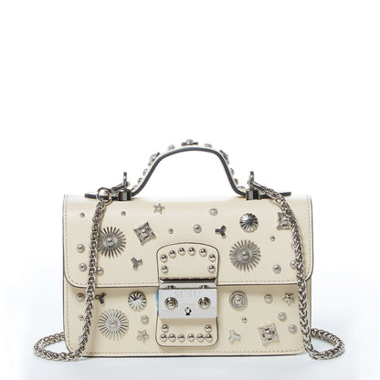 The Hollywood Leather Crossbody with Studs