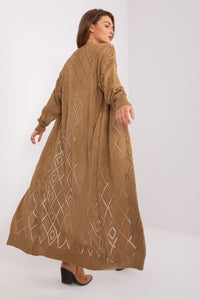 Elegant gold metallic high slit maxi dress by Badu, featuring a flowing silhouette and intricate diamond pattern design.