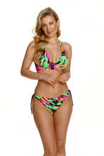 Load image into Gallery viewer, Tropical Print Bikini Set - Vibrant and Stylish Beach Attire by Lupo Line