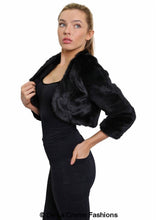 Load image into Gallery viewer, Open Front Faux Fur Bolero