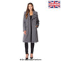 De La Creme - Womens Wool Blend Double Breasted Midi Coat Jackets & Coats LoveAdora