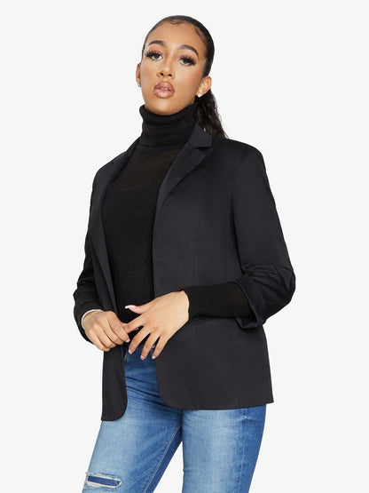 Edge To Edge Blazer Jackets & Coats LoveAdora