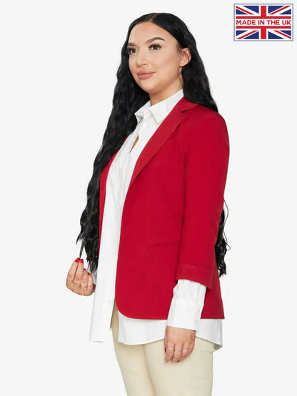 Edge To Edge Blazer Jackets & Coats LoveAdora