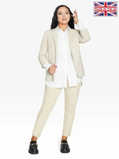 Edge To Edge Blazer Jackets & Coats LoveAdora