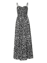 Load image into Gallery viewer, Leopard Sweetheart Neck Cami Dress