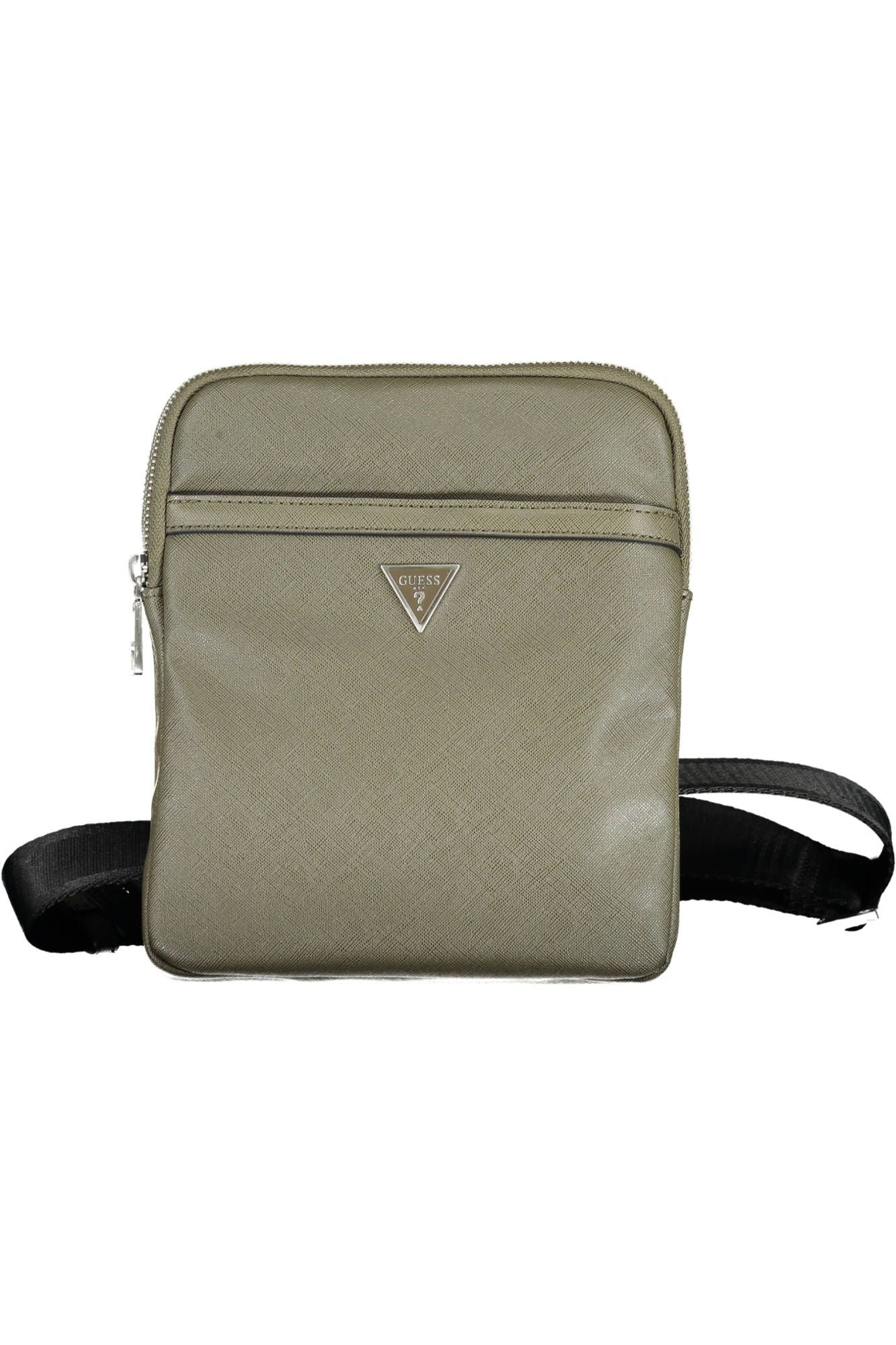 Guess Jeans Green Polyamide Shoulder Bag