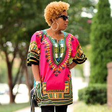 Load image into Gallery viewer, African Dashiki Print Women Shirt