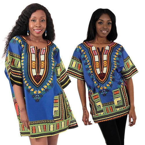 Festival African Dashiki Dresss Shirt