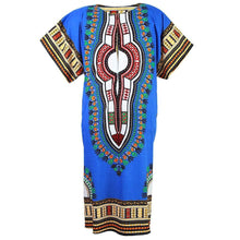 Load image into Gallery viewer, African Maxi Dashiki Dress / Long African Dress
