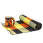 African handcrafted Raffia Leaves set of Placemats and table runner