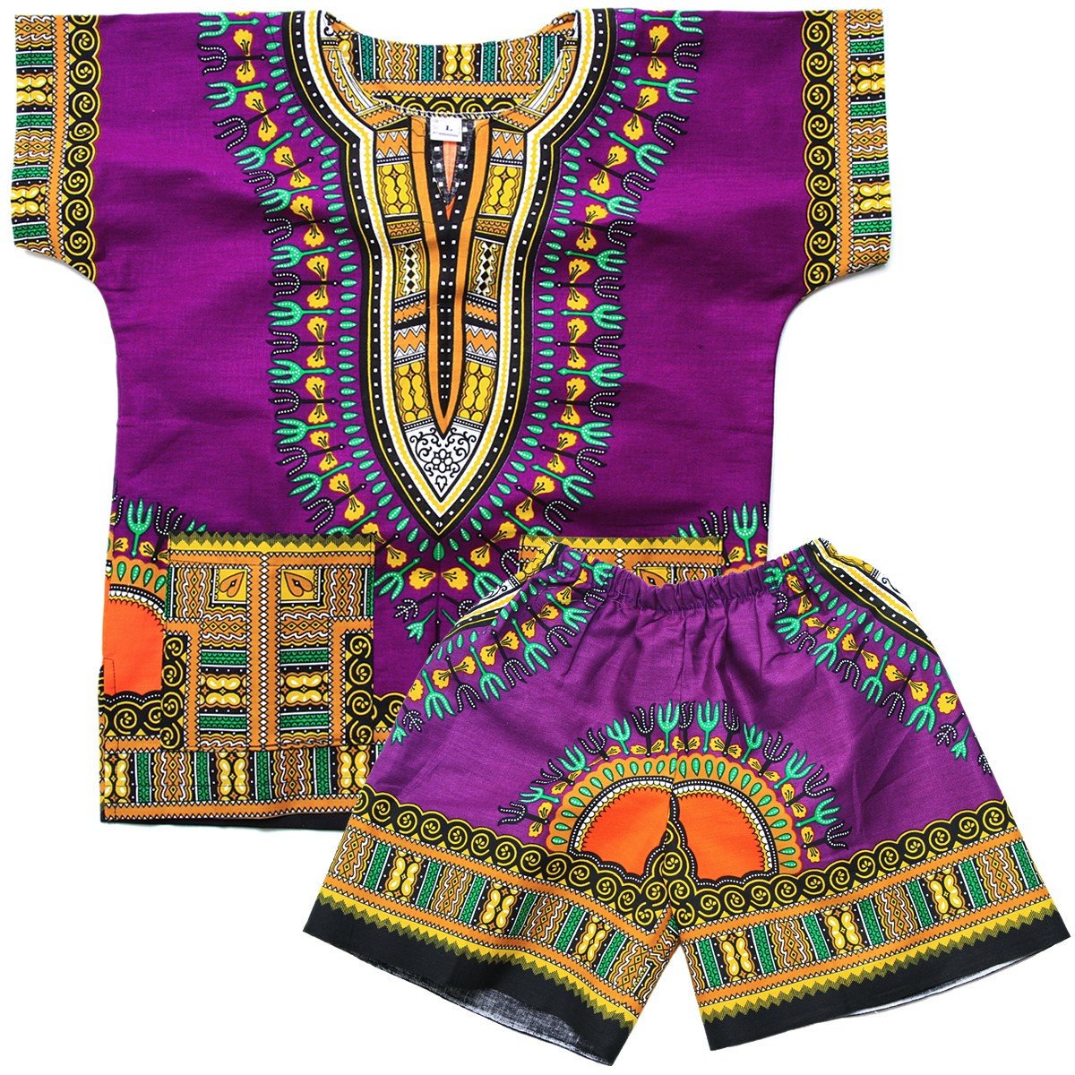 OUT DOOR Children Dashiki Suit / African wear