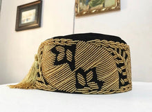 Load image into Gallery viewer, Custom design african men’s beaded hat, Nigerian cap