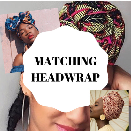 Matching head wrap