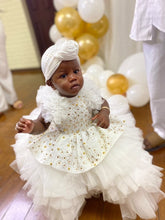 Load image into Gallery viewer, Ife Yellow Dress - Party Wear Yellow Gowns for Baby Girls Online