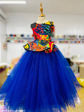 Load image into Gallery viewer, Dress Royal Blue Fancy Dress Birthday Party Pageant Outfit Sierra