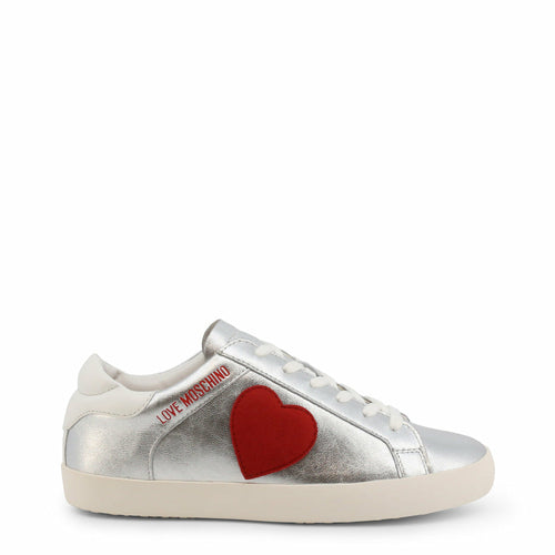Silver Heart Sneakers Sneakers & Runners LoveAdora