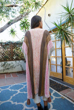 Load image into Gallery viewer, Multi-color Striped Tassel Poncho