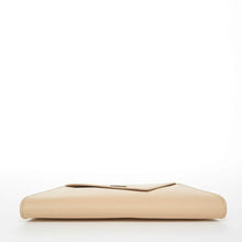 Load image into Gallery viewer, Angelica Nude Leather Clutch Purse